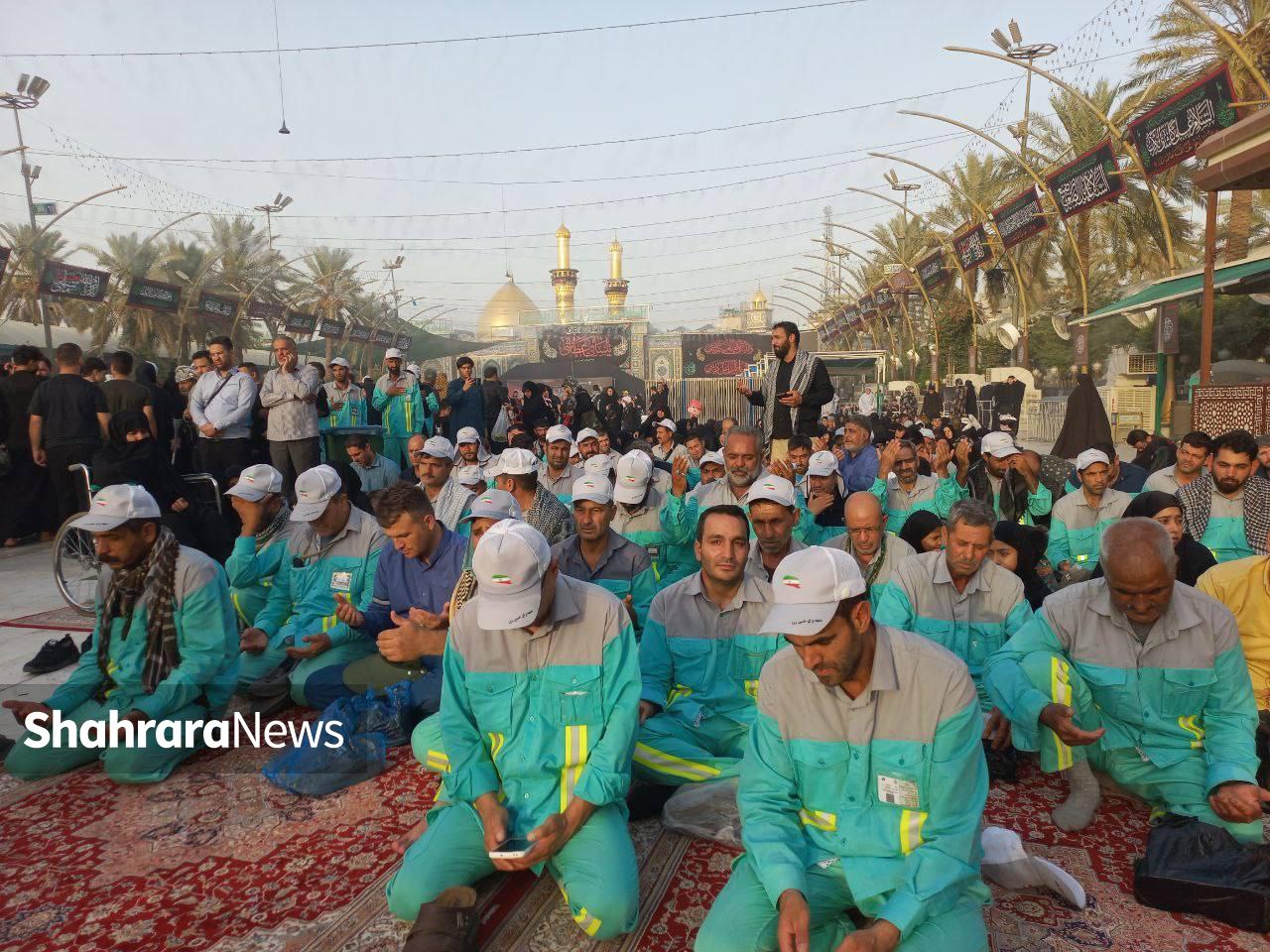 آغاز خدمترسانی پاکبانان مشهدی به زائران اربعین از فردا در نجف +عکس آغاز خدمترسانی پاکبانان مشهدی به زائران اربعین از فردا در نجف +عکس