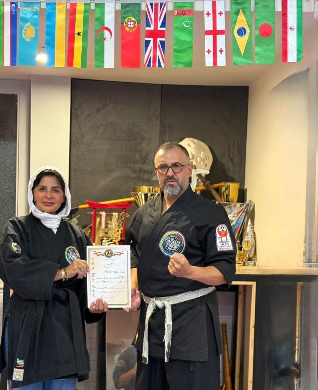 سیما تیرانداز، رئیس کمیته فرهنگی کاراته شد! + تصاویر سیما تیرانداز، رئیس کمیته فرهنگی کاراته شد! + تصاویر