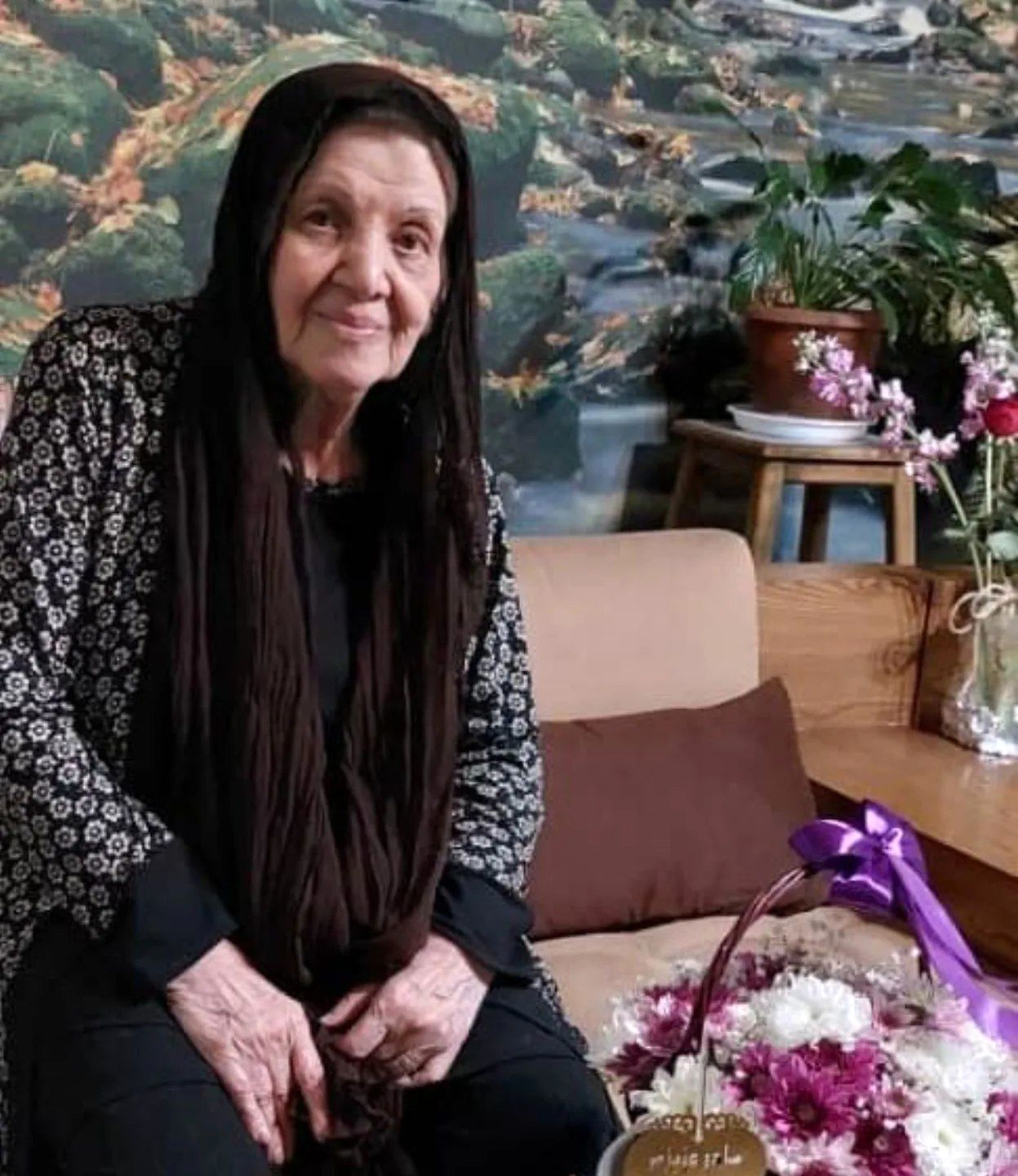 ریما رامین‌فر به سوگ مادرش نشست