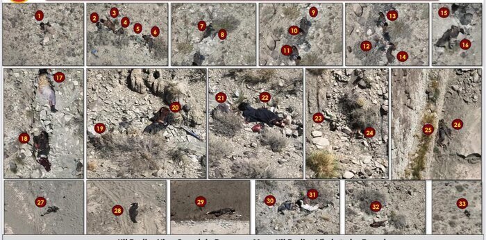 ارتش پاکستان: ۳۳ تروریست را در خط مرزی با افغانستان کشتیم ارتش پاکستان: ۳۳ تروریست را در خط مرزی با افغانستان کشتیم