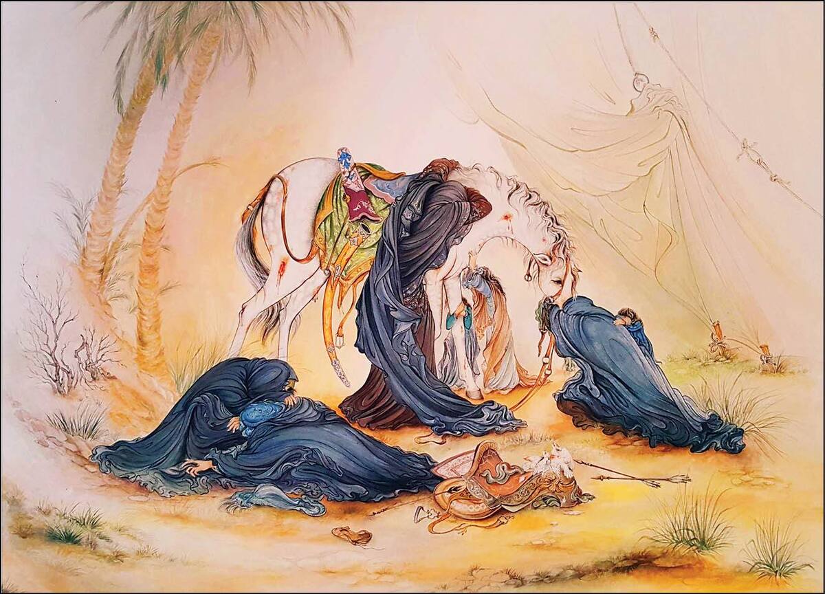 تصاویری از آثار گران‌بهای محمود فرشچیان، استاد نگارگری مینیاتور ایرانی را اینجا ببینید.