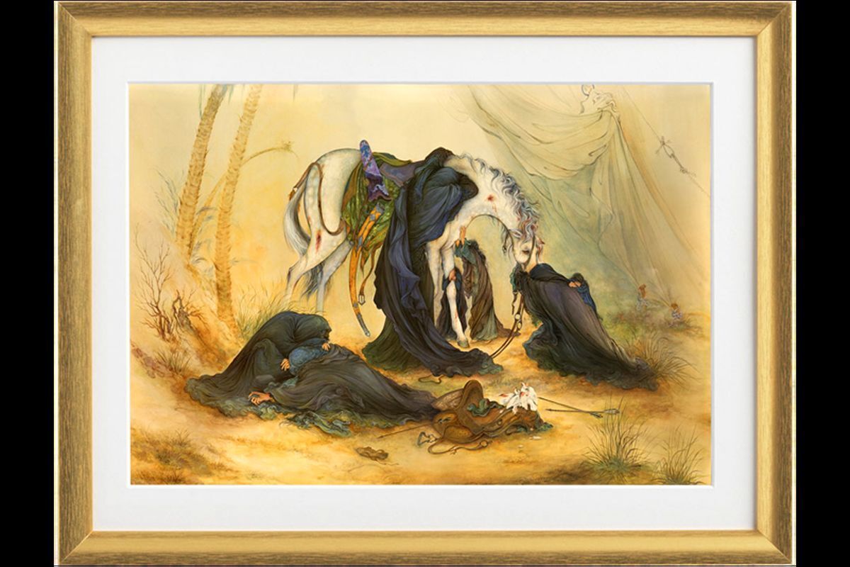 استاد محمود فرشچیان، از ماجرای خلق تابلوی عصر عاشورا می‌گوید. آیا می‌دانستید این اثر دقیقا در روز عاشورا کشیده است؟