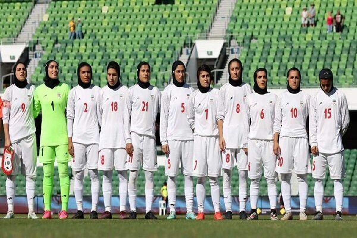 قرار گرفتن فوتبال زنان ایران مقابل غول‌های آسیا در بیست و یکمین دوره جام ملت‌ها