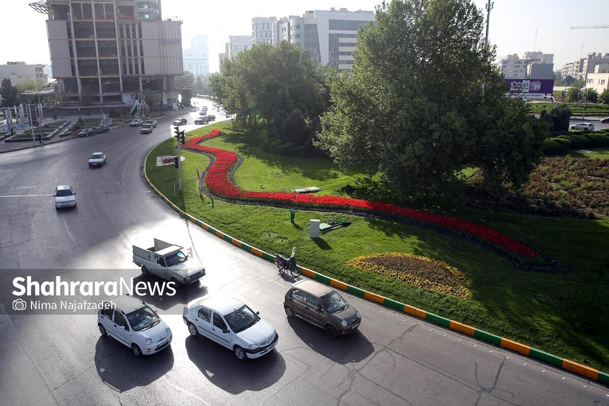 هوایی قابل قبول زیر آفتاب تابستانی مشهد (۱۹ مرداد ۱۴۰۴)