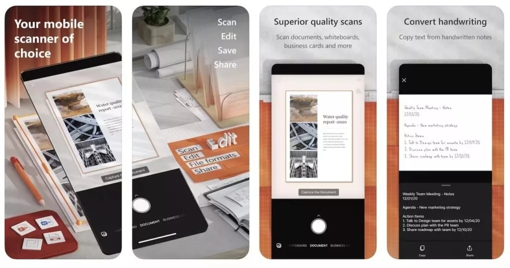 برنامه اسکنر مایکروسافت (Microsoft Lens) با کوپایلوت ادغام میشود برنامه اسکنر مایکروسافت (Microsoft Lens) با کوپایلوت ادغام میشود