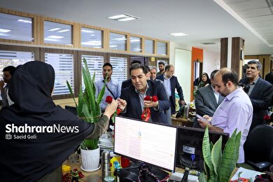 گزارش تصویری | بازدید مدیران استانی و شهری از روزنامه شهرآرا به مناسبت روز خبرنگار - ۳