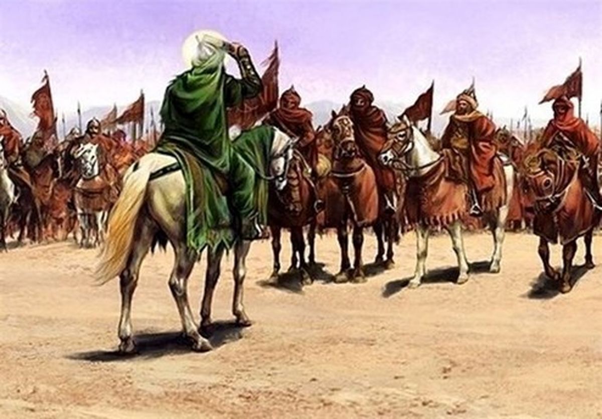 امام حسین (ع) در سال ۶۱ هجری قمری در مقابل لشکر یزید، فرمودند: ما هیچ‌گاه زیر بار ذلت نخواهیم رفت.
این کلام امام حسین (ع) در روز عاشورا تبدیل به شعاری برای تمام آزادگان جهان در طول تاریخ شد.