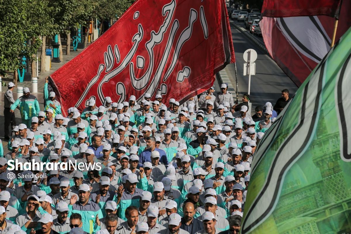 پاکبانان مشهدی کاروان «خدام‌الحسین(ع)»  شهرداری مشهدپس از دو هفته خدمت‌رسانی در نجف اشرف، به مشهد بازگشتند.