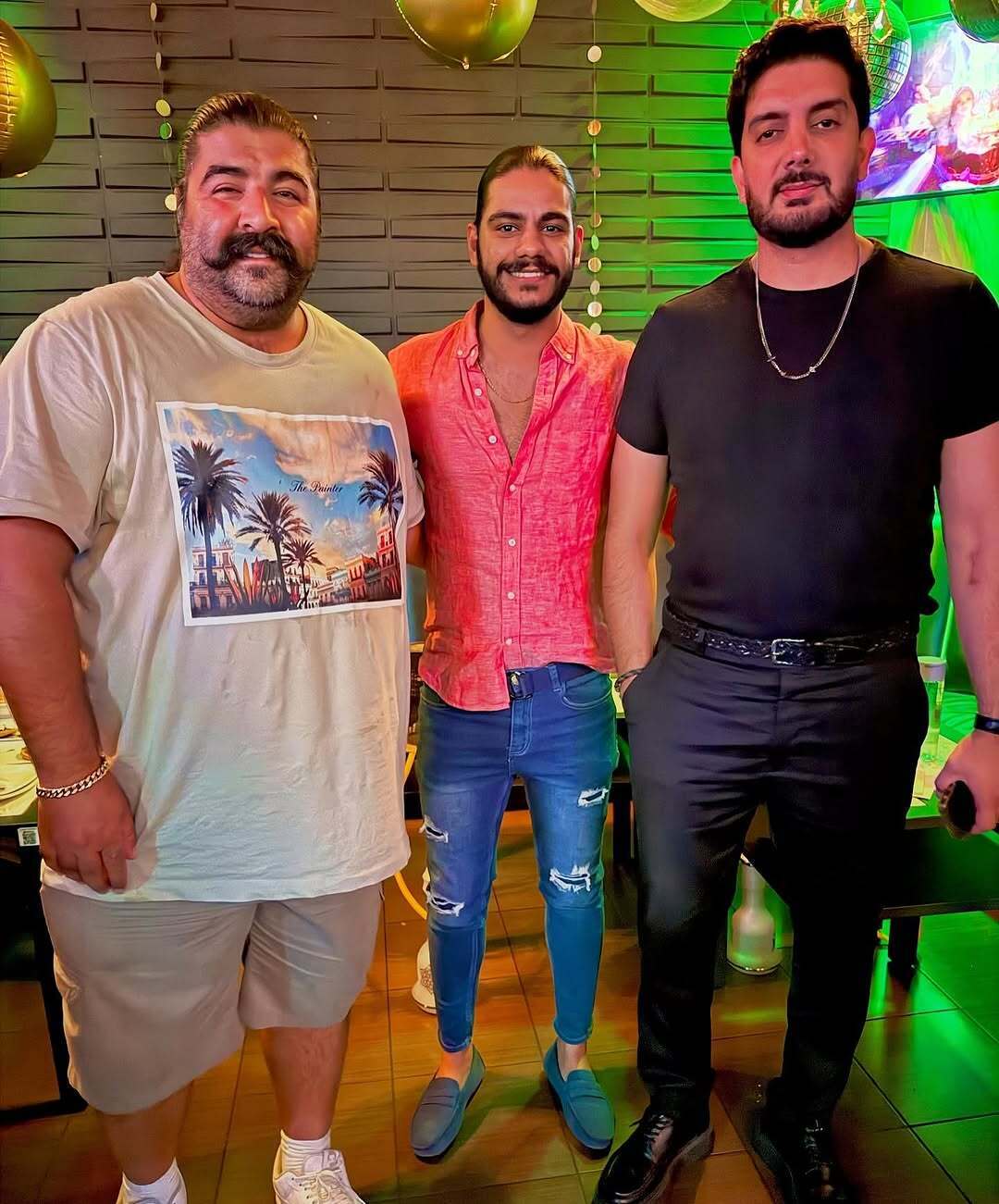 فرزاد فرزین و بهنام بانی در لس آنجلس با شلوارک + عکس