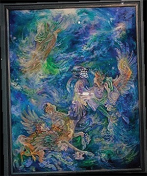 نگاهی به آثار ماندگار زنده یاد محمود فرشچیان در موزه حرم مطهر رضوی | جلوههای آسمانی در آستان رضا (ع) نگاهی به آثار ماندگار زنده یاد محمود فرشچیان در موزه حرم مطهر رضوی | جلوههای آسمانی در آستان رضا (ع)