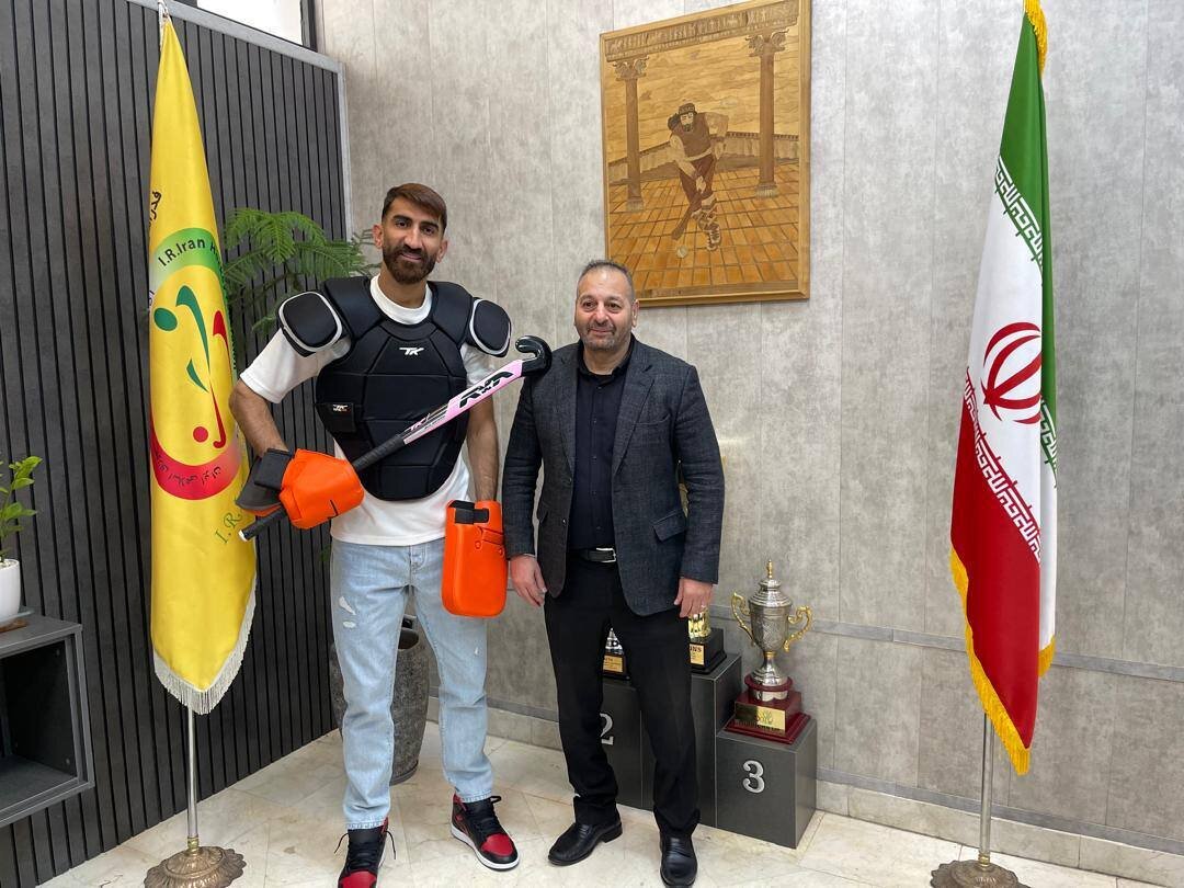 بیرانوند: حاضرم برای تیم ملی هاکی به میدان بروم + عکس بیرانوند: حاضرم برای تیم ملی هاکی به میدان بروم + عکس