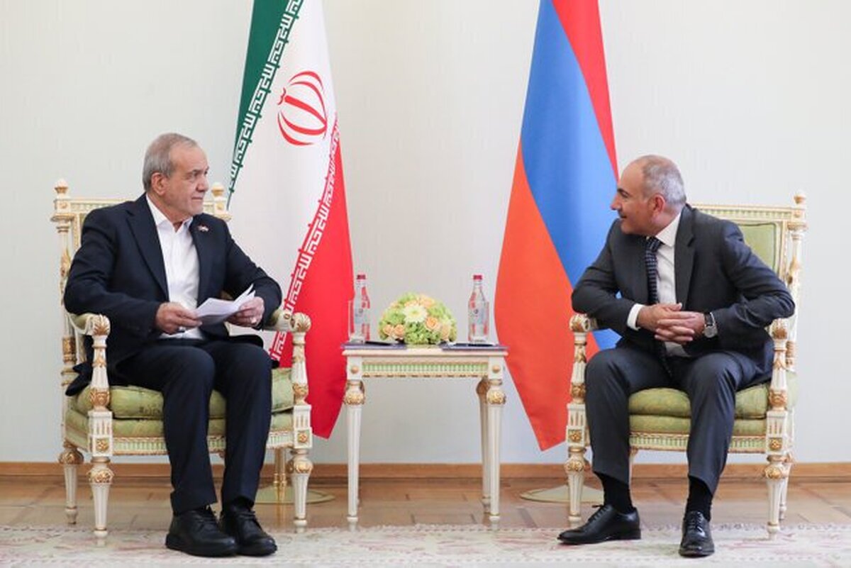 پاشینیان در دیدار با پزشکیان: عدم تغییر مرز‌ها تصمیم قطعی و خطوط قرمز ارمنستان است