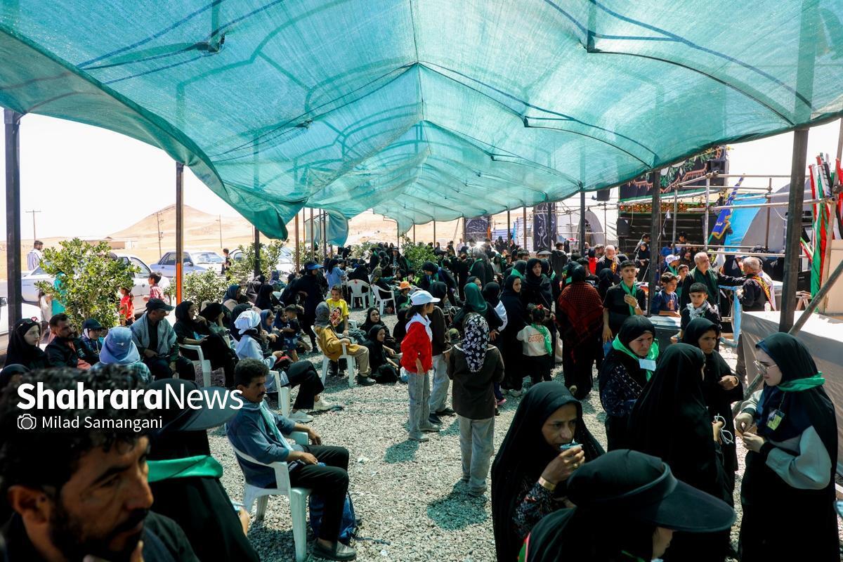 بازدید مستمر از موکب‌های مسیر‌های منتهی به مشهد | رفع مشکل قطعی برق و خدمات زیرساختی