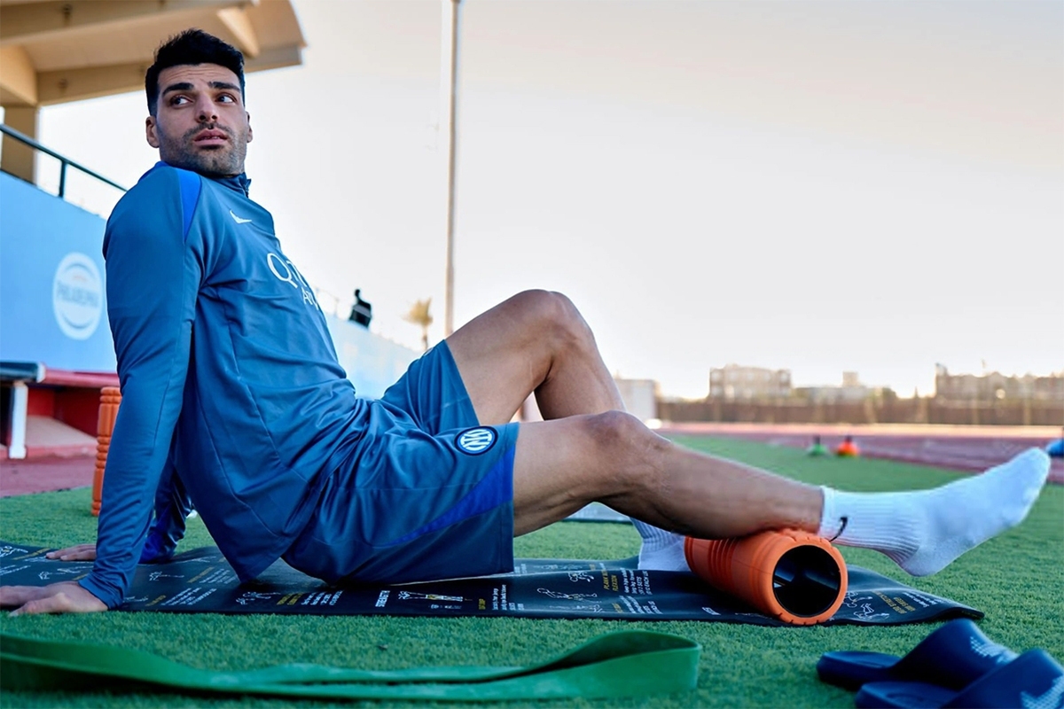 مهاجم ملی پوش کشورمان، به تمرینات تیم فوتبال اینترمیلان بازگشت.