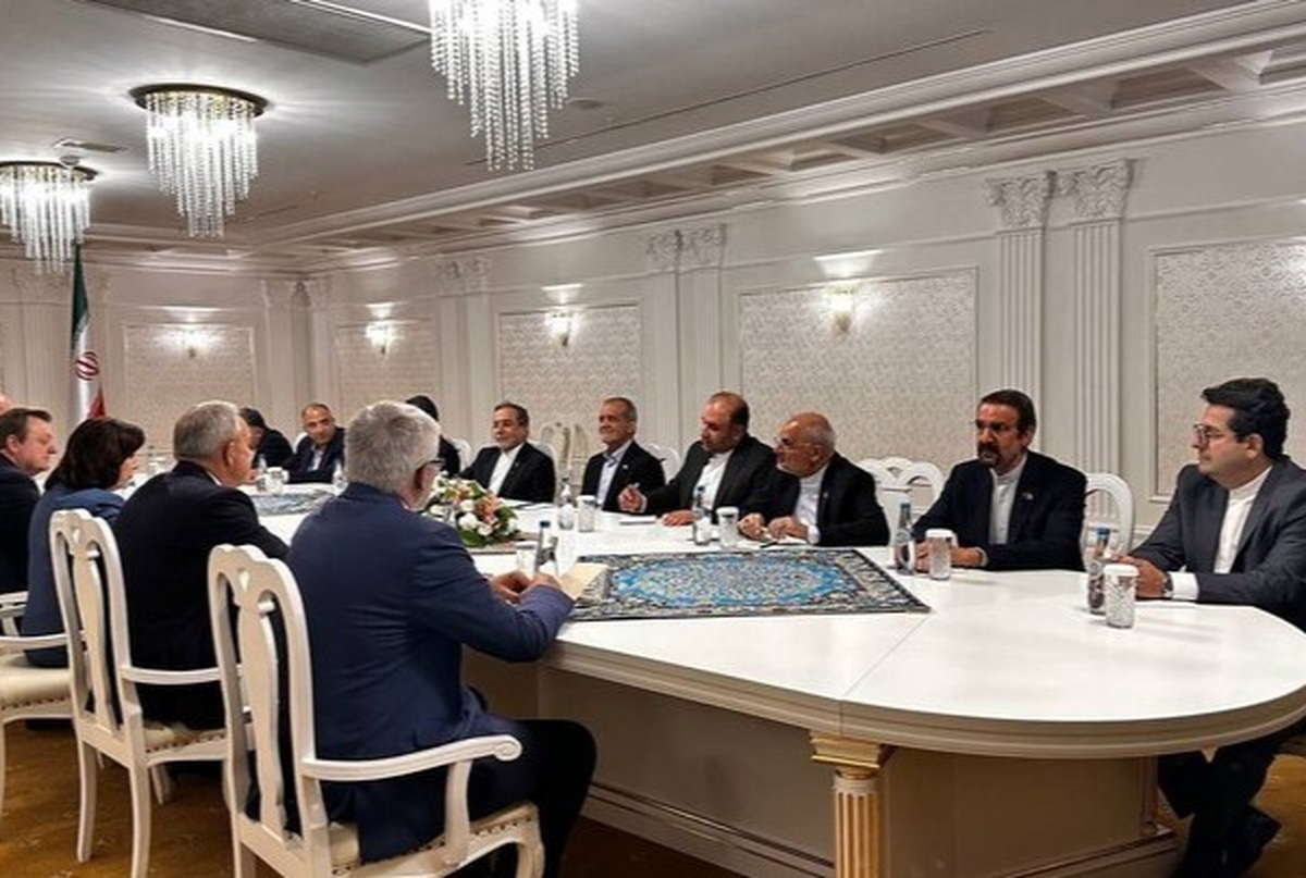 رئیس مجلس نمایندگان مجمع ملی بلاروس با پزشکیان دیدار کرد