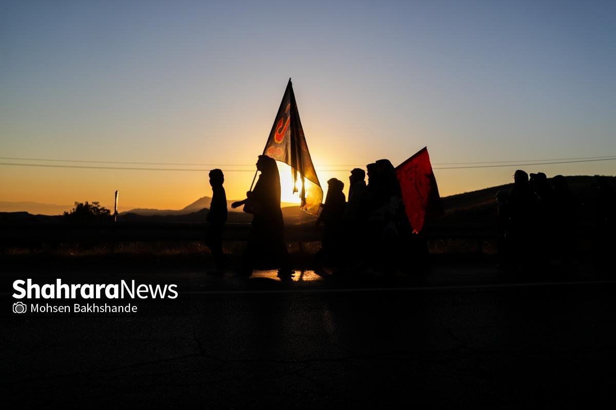 گزارش تصویری | زائران رضوی در جاده امام رضا (ع)