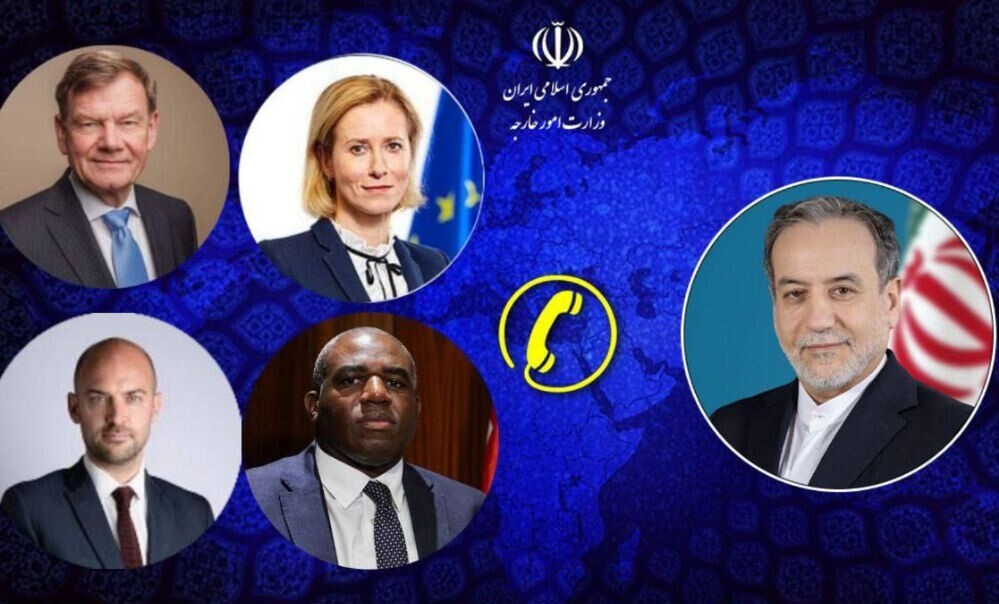 گفت و گوی تلفنی عراقچی با سران کشورهای اروپایی با محوریت رفع تحریمها گفت و گوی تلفنی عراقچی با سران کشورهای اروپایی با محوریت رفع تحریمها