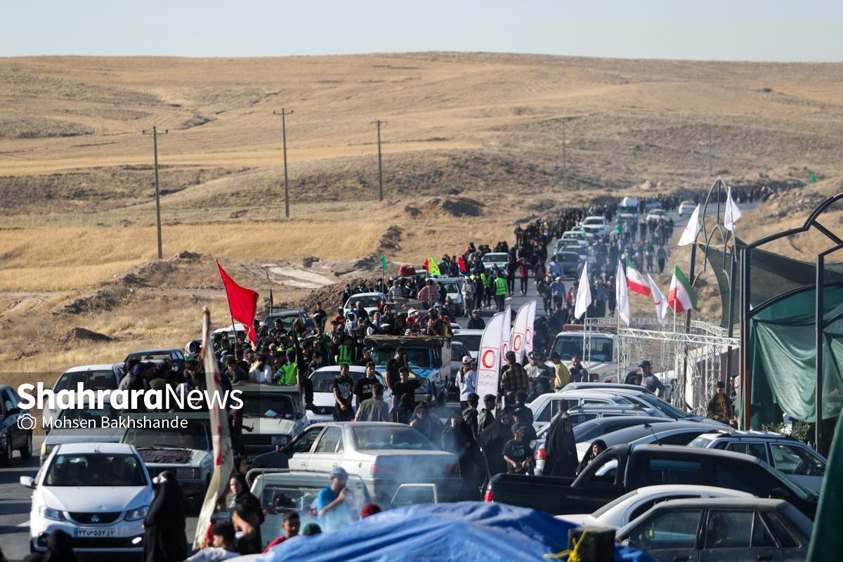 ترافیک سنگین در محور‌های منتهی به مشهد مقدس و شمال کشور (۳۱ مرداد ۱۴۰۴)
