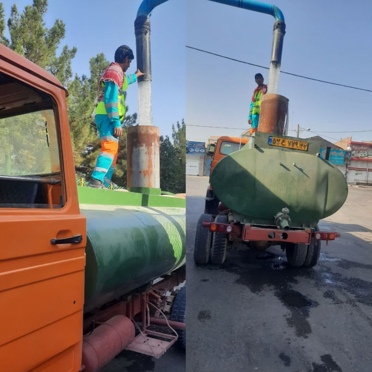 آبرسانی به ایستگاهها و موکبهای خدمترسانی به زائران امام رضا (علیهالسلام) در منطقه ۶ مشهد آبرسانی به ایستگاهها و موکبهای خدمترسانی به زائران امام رضا (علیهالسلام) در منطقه ۶ مشهد