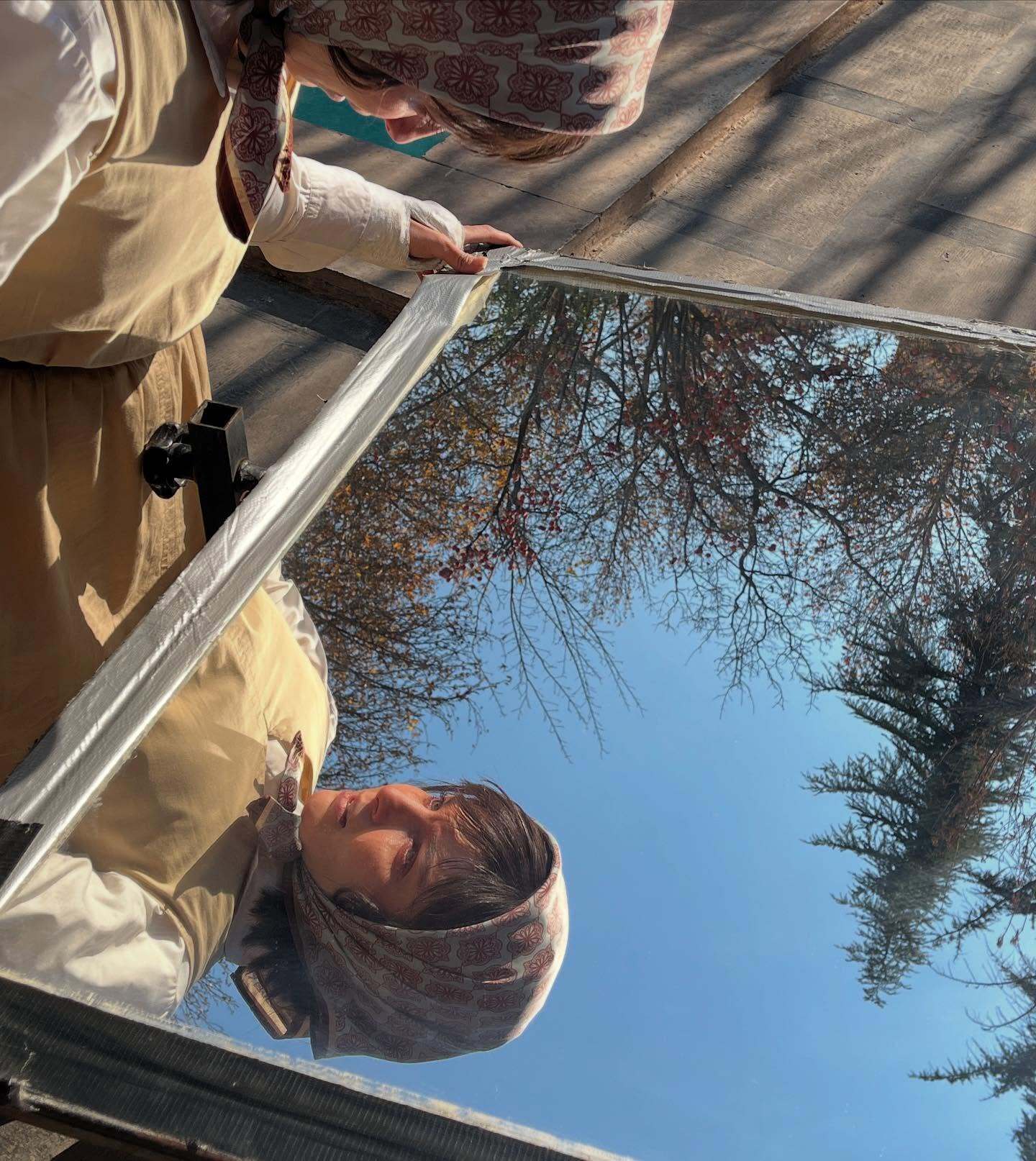 خداحافظی «مهسا حجازی» با شیرین تاسیان + عکس خداحافظی «مهسا حجازی» با شیرین تاسیان + عکس