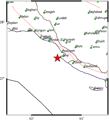 زلزله نسبتا شدید در عسلویه بوشهر + جزئیات (۴ مرداد ۱۴۰۴) زلزله نسبتا شدید در عسلویه بوشهر + جزئیات (۴ مرداد ۱۴۰۴)