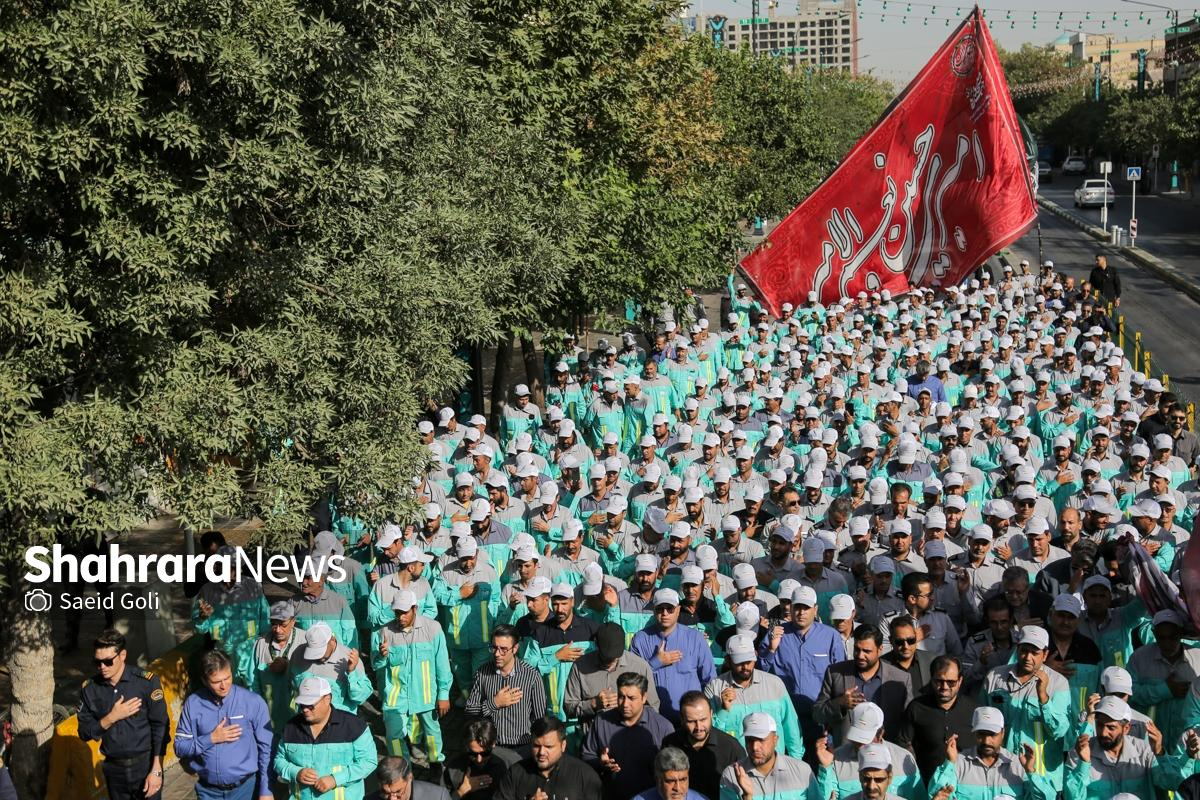 رئیس شورای اسلامی شهر مشهد گفت: هیئت خادمان شهری مشهد از هفتم تا نهم ماه صفر درخدمت زوار حضرت سیدالشهدا(ع) خواهد بود تا امسال هم رزق سالیانه همکاران ما به لحاظ معنوی در این مأموریت بسیار ارزشمند تأمین شود.