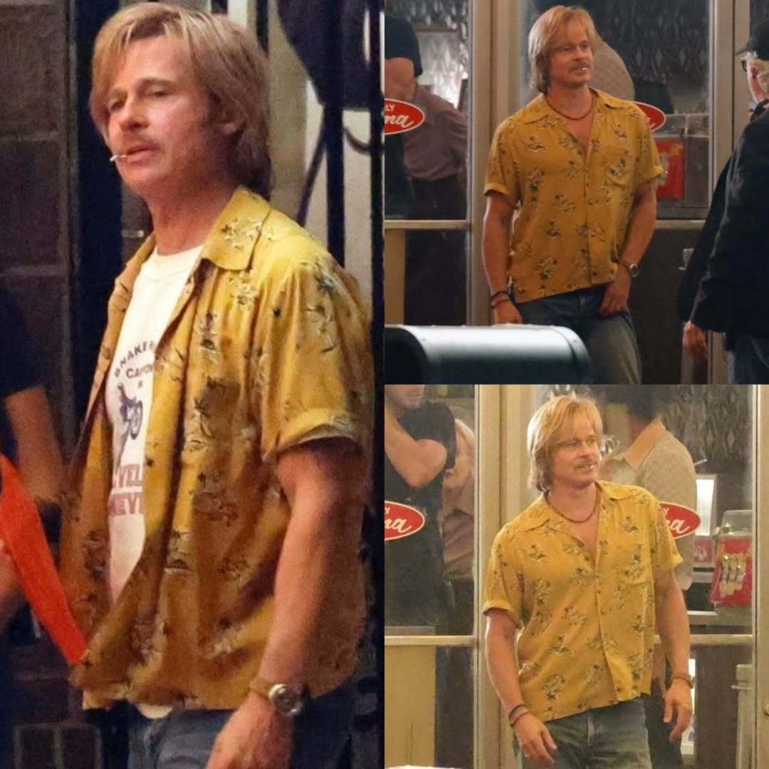 نخستین تصویر از فیلم جدید بردپیت + عکس نخستین تصویر از فیلم جدید بردپیت + عکس