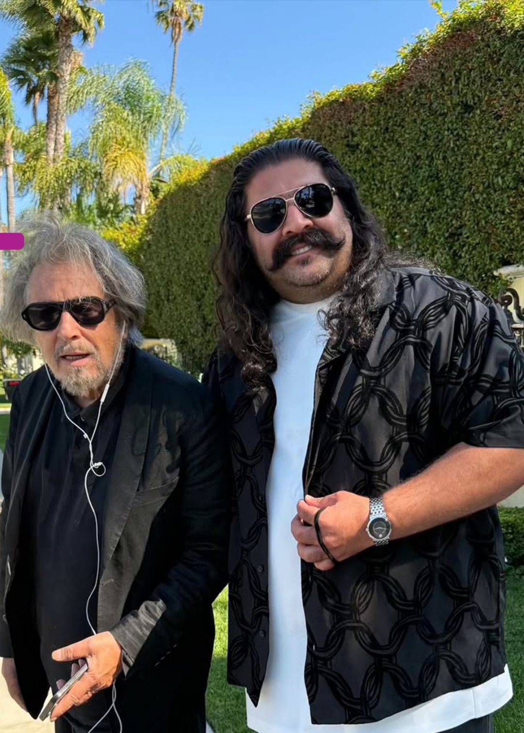 بهنام بانی به دیدار آل پاچینو رفت! + عکس