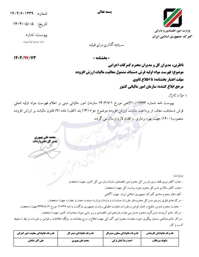 مواد اولیه فرش دستباف از مالیات بر ارزش افزوده معاف شد مواد اولیه فرش دستباف از مالیات بر ارزش افزوده معاف شد