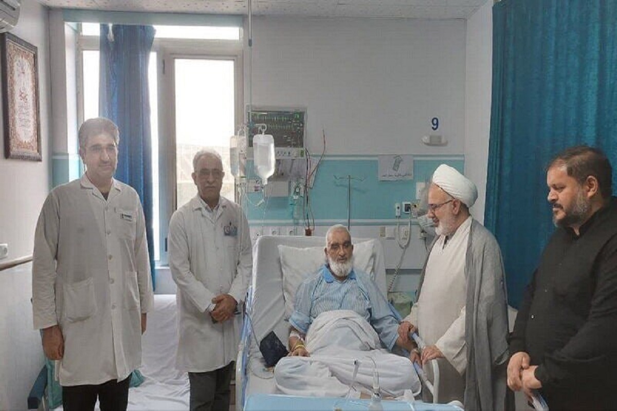 آیت الله سید محمد سعیدی، تولیت آستان  مقدس حضرت فاطمه معصومه سلام الله علیها در بیمارستان بستری شد.