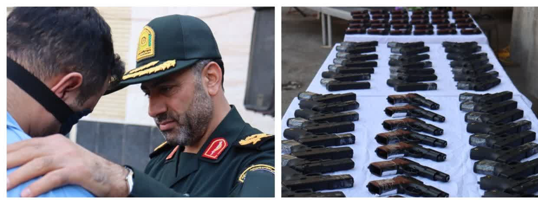 کشف و توقیف محموله سلاح و مهمات جنگی در لرستان + عکس (۱۳ شهریور ۱۴۰۴) کشف و توقیف محموله سلاح و مهمات جنگی در لرستان + عکس (۱۳ شهریور ۱۴۰۴)