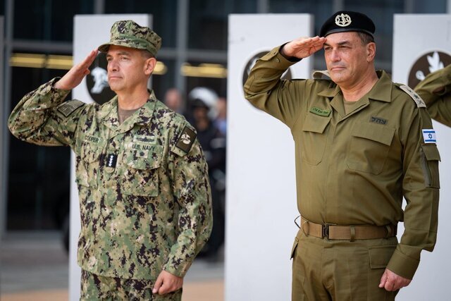 فرمانده سنتکام با رئیس ستاد ارتش رژیم صهیونیستی دیدار کرد فرمانده سنتکام با رئیس ستاد ارتش رژیم صهیونیستی دیدار کرد