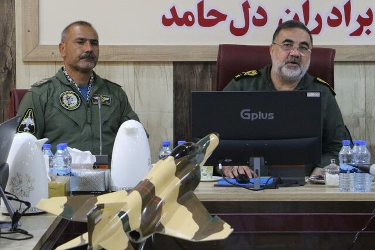 فرمانده نیروی هوایی ارتش به پایگاه هوایی برادران شهید دل حامد رفت