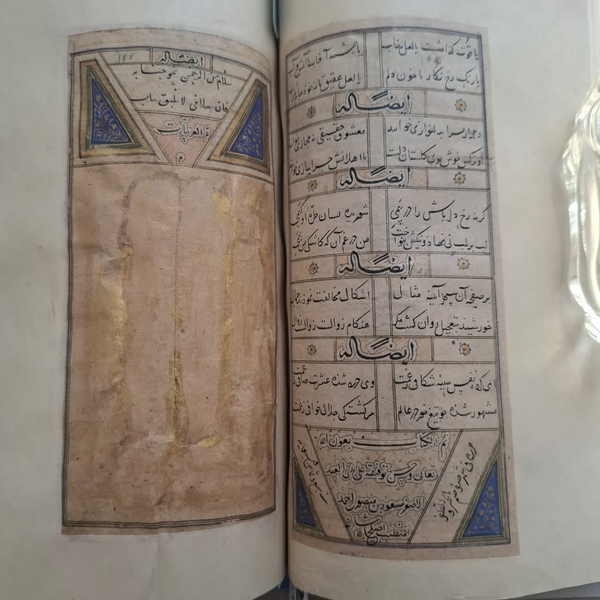 رونمایی از نسخه خطی ۷۵۰ ساله دیوان جلالالدین شاه خوافی در تبریز رونمایی از نسخه خطی ۷۵۰ ساله دیوان جلالالدین شاه خوافی در تبریز