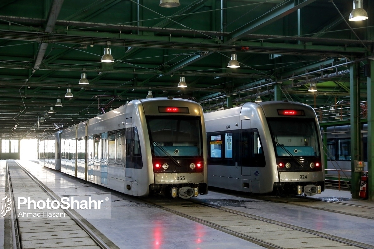 ابلاغ قرارداد تأمین و راه‌اندازی ۶۰ واگن جدید برای خط یک قطار شهری مشهد