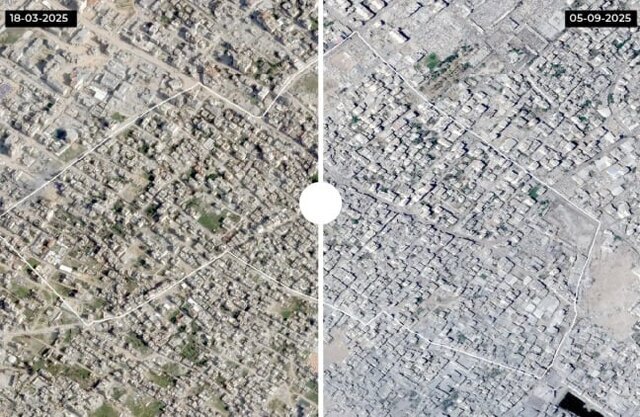 تخریب گسترده غزه به روایت تصاویر ماهوارهای + عکس تخریب گسترده غزه به روایت تصاویر ماهوارهای + عکس