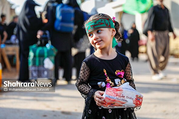 گزارش تصویری | فرشته‌های کوچک مسیر عاشقی