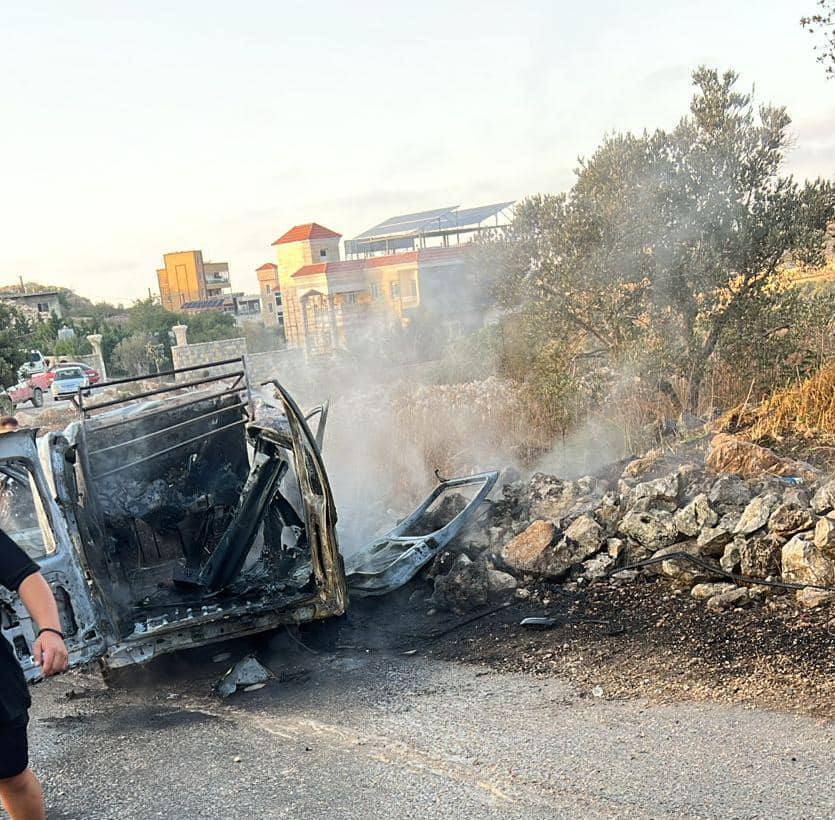 حمله پهپادی اسرائیل به یک خودرو در جنوب لبنان + فیلم و عکس (۲۴ شهریور ۱۴۰۴) حمله پهپادی اسرائیل به یک خودرو در جنوب لبنان + فیلم و عکس (۲۴ شهریور ۱۴۰۴)