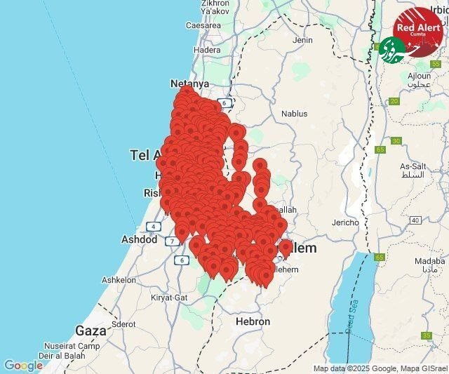 حمله موشکی یمن به سرزمینهای اشغالی + فیلم و عکس (۲۷ شهریور ۱۴۰۴) حمله موشکی یمن به سرزمینهای اشغالی + فیلم و عکس (۲۷ شهریور ۱۴۰۴)