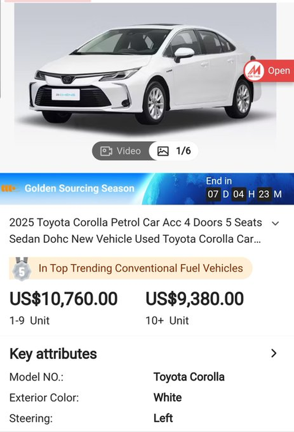 افشای تفاوت قیمت فاحش تویوتا کرولا در تهران و دبی | شعبدهبازی واردکنندگان خودرو ! افشای تفاوت قیمت فاحش تویوتا کرولا در تهران و دبی | شعبدهبازی واردکنندگان خودرو !