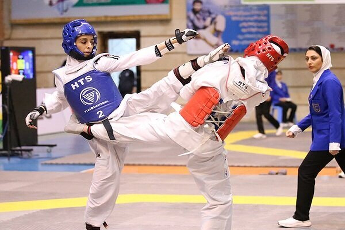 رقابت هیجان انگیز لیگ برتر تکواندو بانوان با حضور ۱۷ تیم