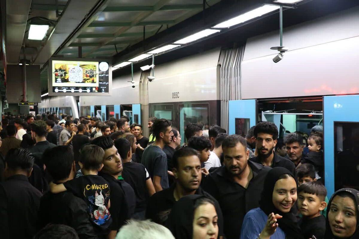 جابجایی بیش از ۲ میلیون نفر توسط مترو مشهد در چهار روز پایانی ماه صفر