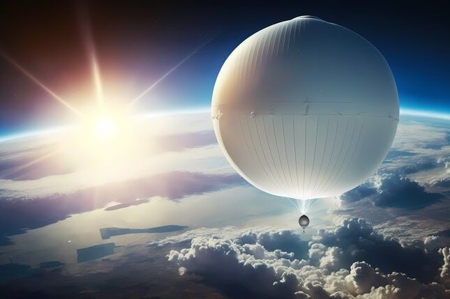پیشبینیهای هواشناسی چطور تهیه میشوند؟ بالن هواشناسی در آسمان