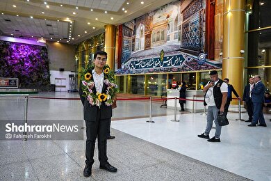 گزارش تصویری | مراسم استقبال از ارشیا میرشمسی، ستاره مشهدی المپیاد جهانی نجوم