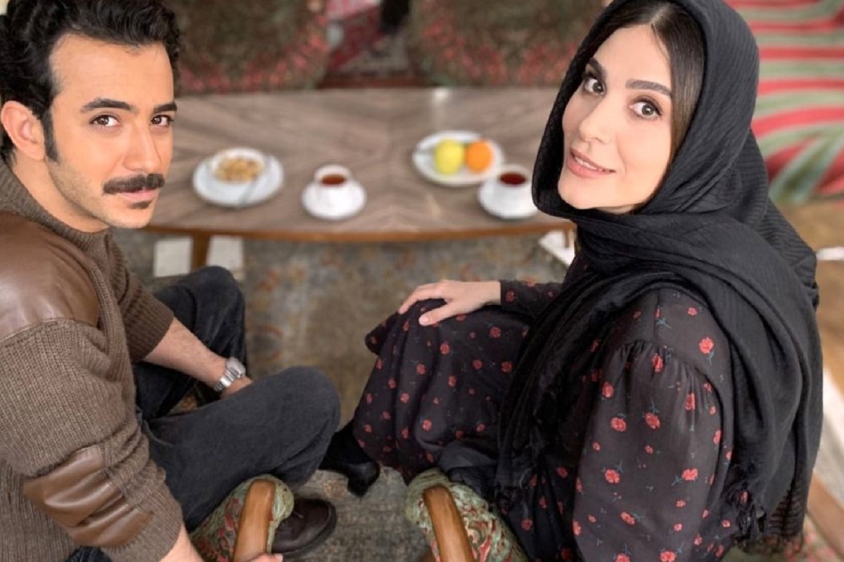 سحر دولتشاهی و علی شادمان روی صحنه تئاتر