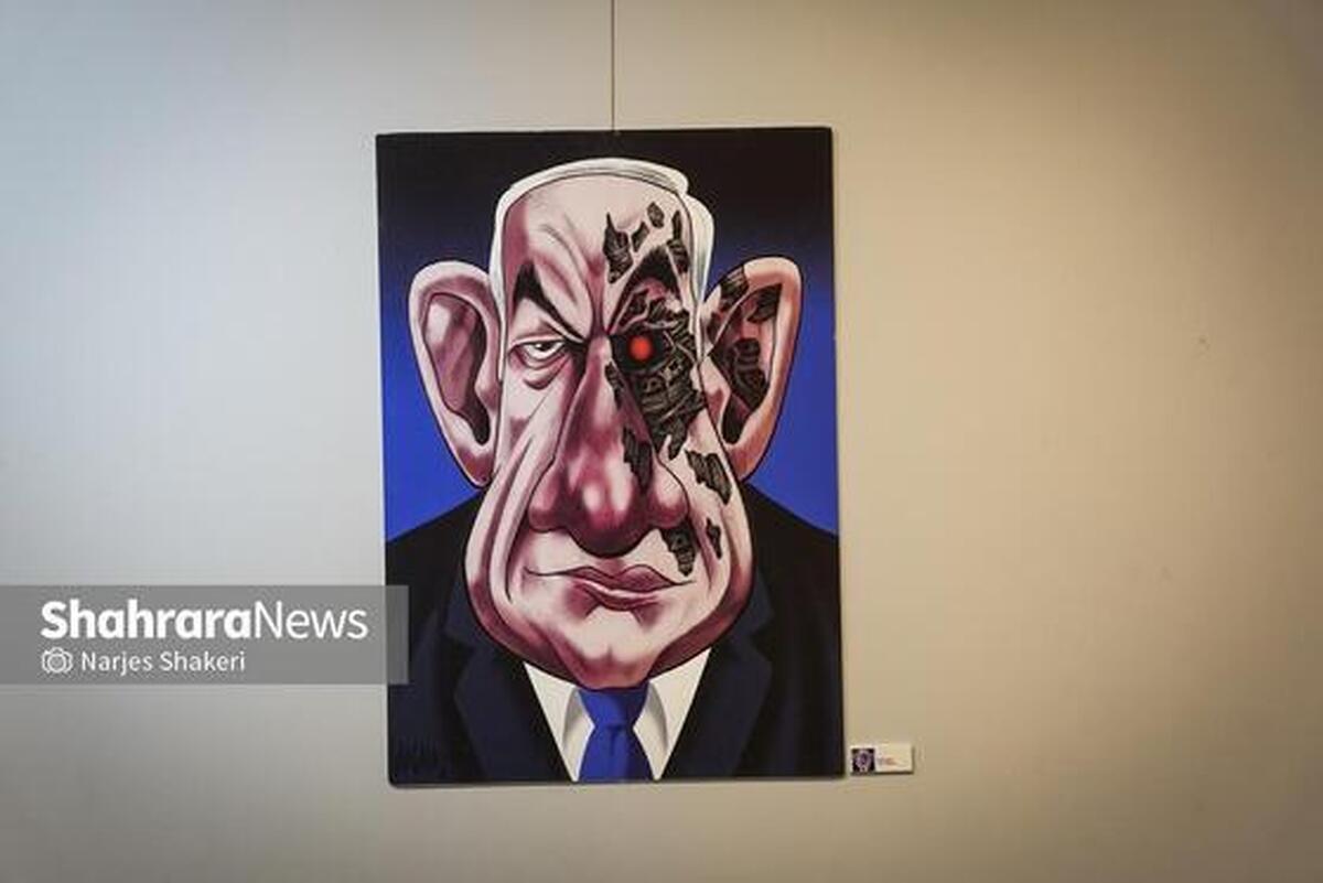 نمایشگاه کاریکاتور «هولوساید» در مشهد، روایت هنرمندان از هولوکاست و نسل‌کشی در غزه را پیش چشم مخاطبان می‌گذارد.