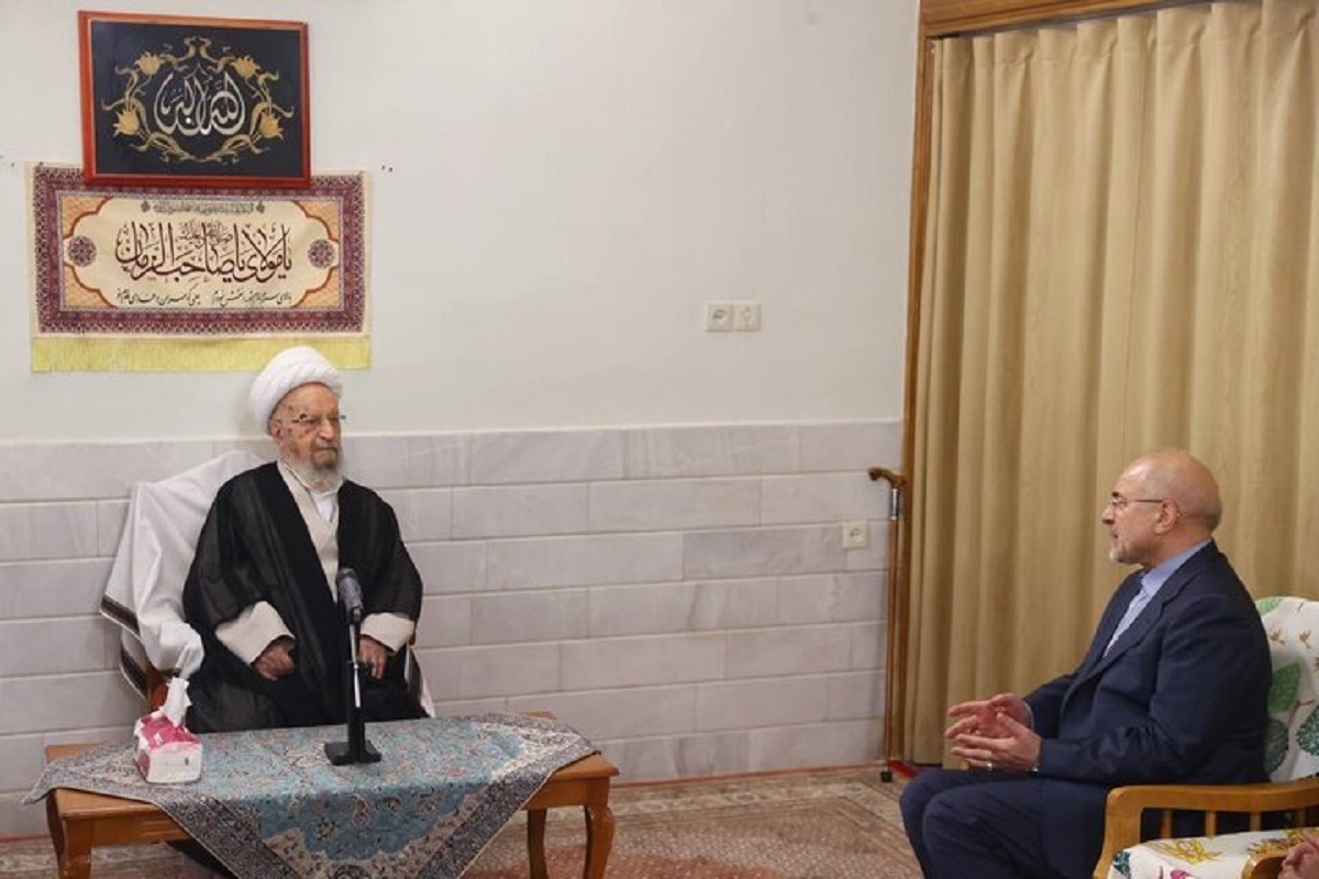 رئیس مجلس شورای اسلامی در ادامه برنامه‌های سفر خود به قم با آیات عظام جوادی آملی و مکارم شیرازی دیدار و گفتگو کرد.