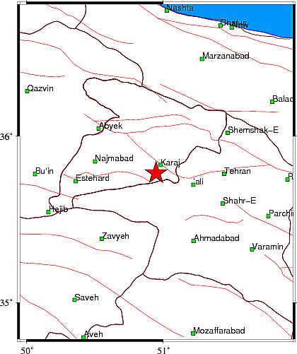 زلزله کرج را لرزاند + جزئیات (۱۰ مهر ۱۴۰۴) زلزله کرج را لرزاند + جزئیات (۱۰ مهر ۱۴۰۴)