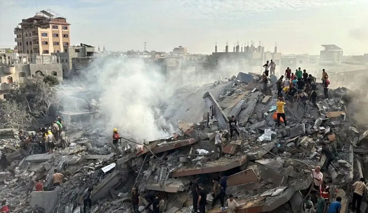 ویدئو| صحنه‌ای از جنایت اسرائیلی‌ها در کمال خونسردی!