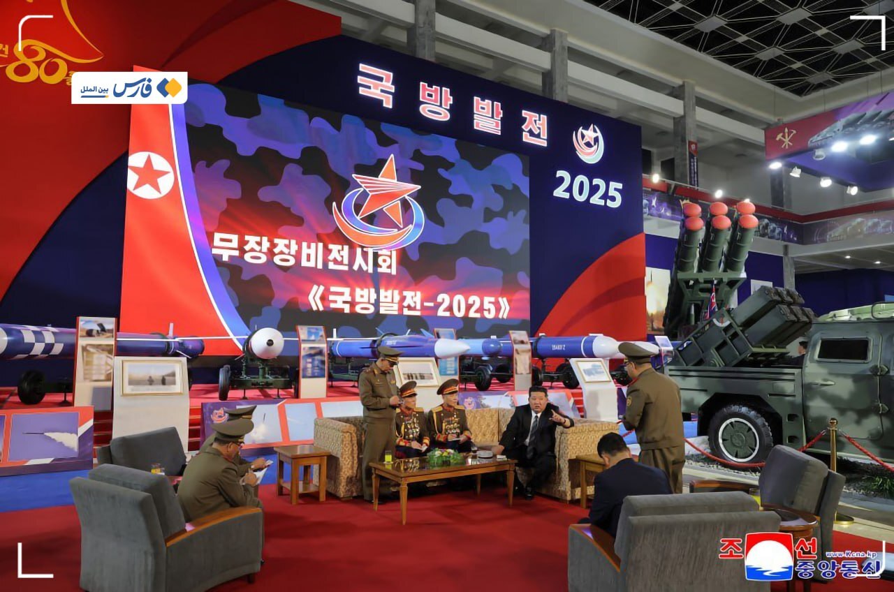 تاکید رهبر کره شمالی بر تقویت نظامی کشورش + عکس تاکید رهبر کره شمالی بر تقویت نظامی کشورش + عکس